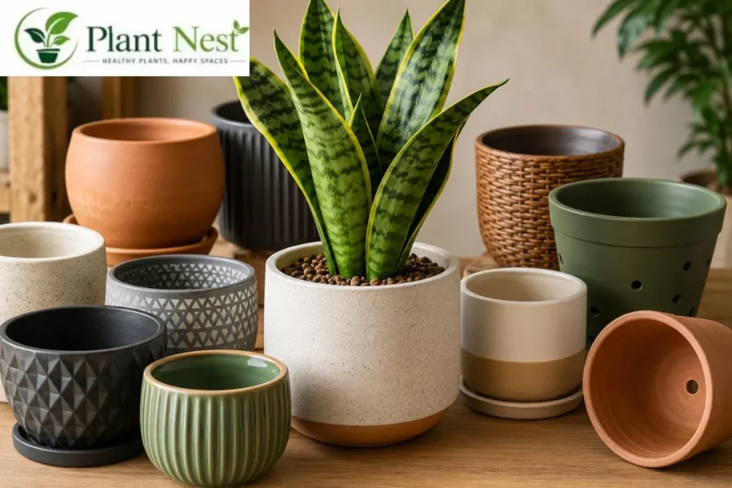 11 Best Pots for Snake Plant That Prevent Root Rot