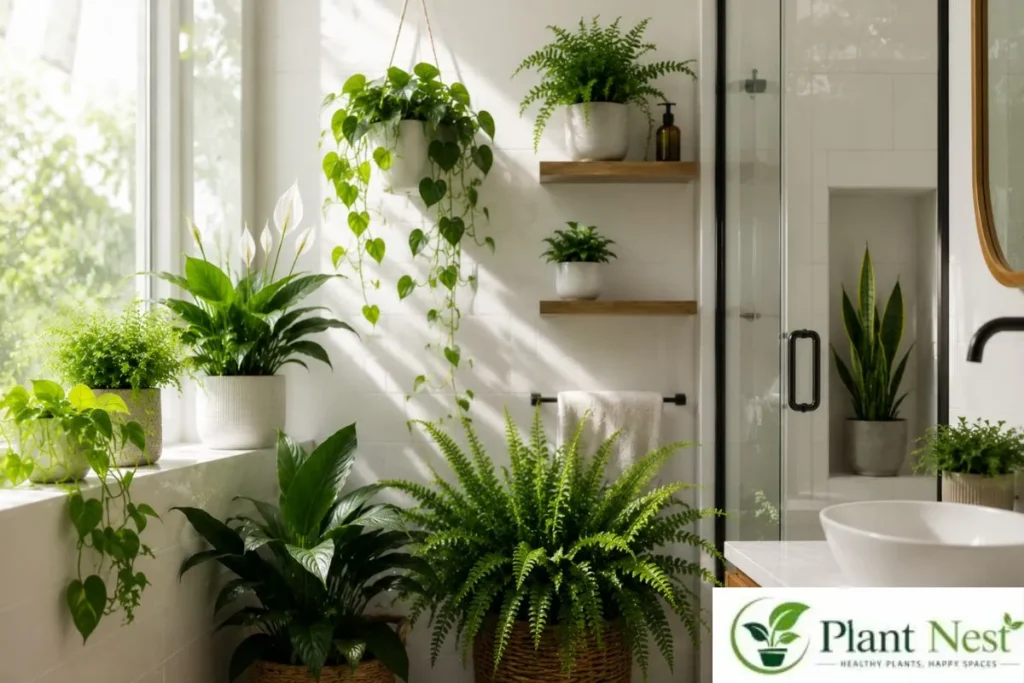 Choose Plants That Match Your Bathroom's Light