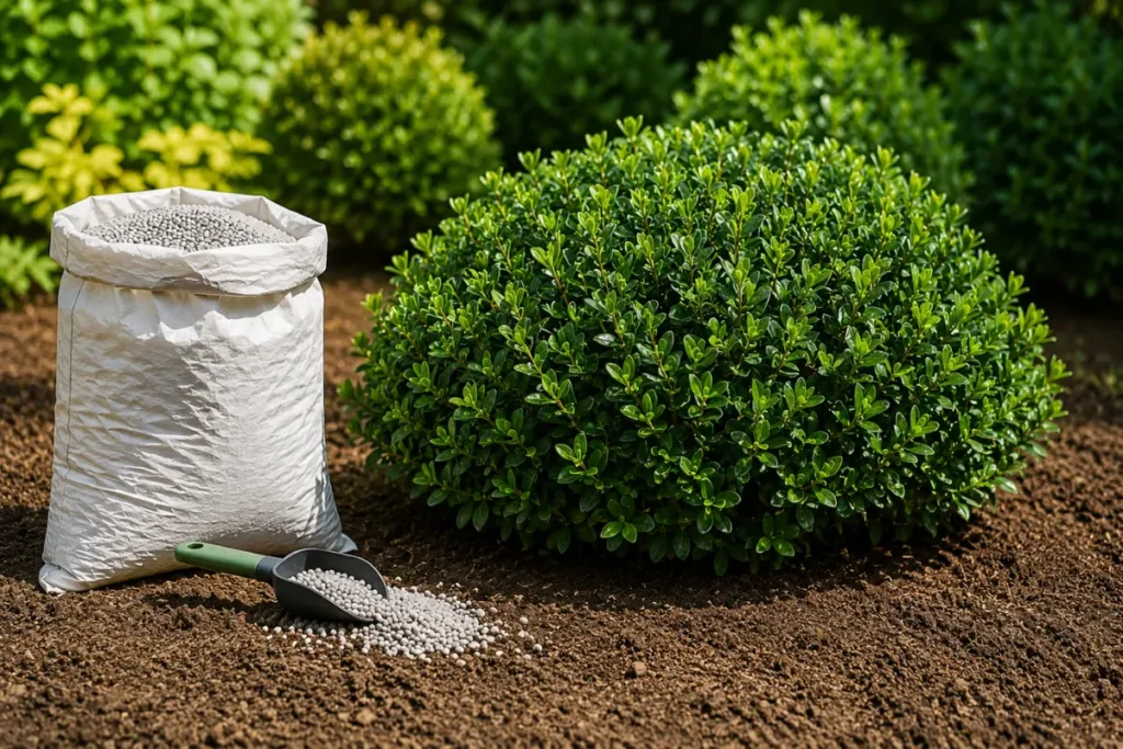 Avoid Fertilizing Boxwoods
