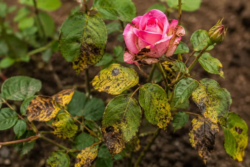 Fungal Diseases Can Quickly Damage Roses