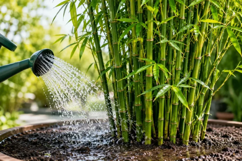 Give Bamboo the Right Amount of Water