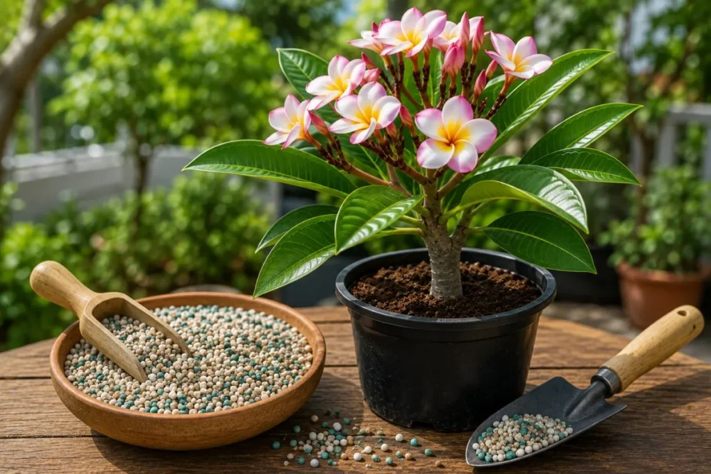 Granular Fertilizer for Plumeria