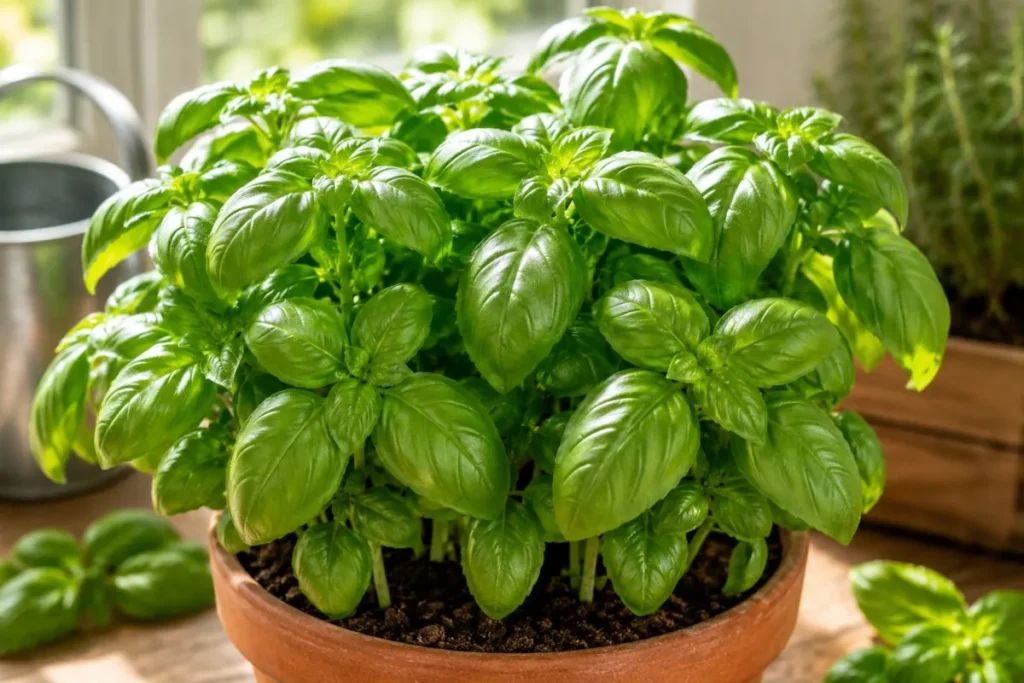 Growing Sweet Basil