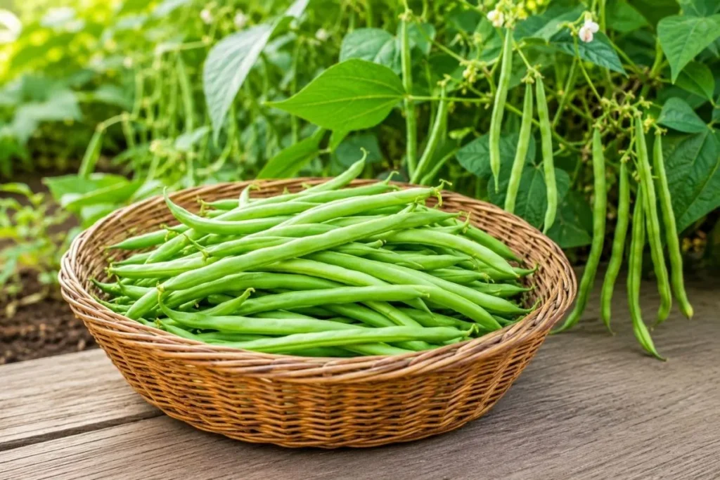 Harvest String Beans for Bigger