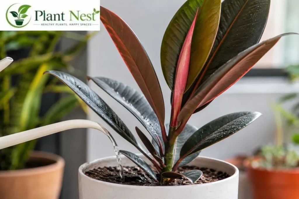 How Often to Water Ficus Elastica Ruby Plant