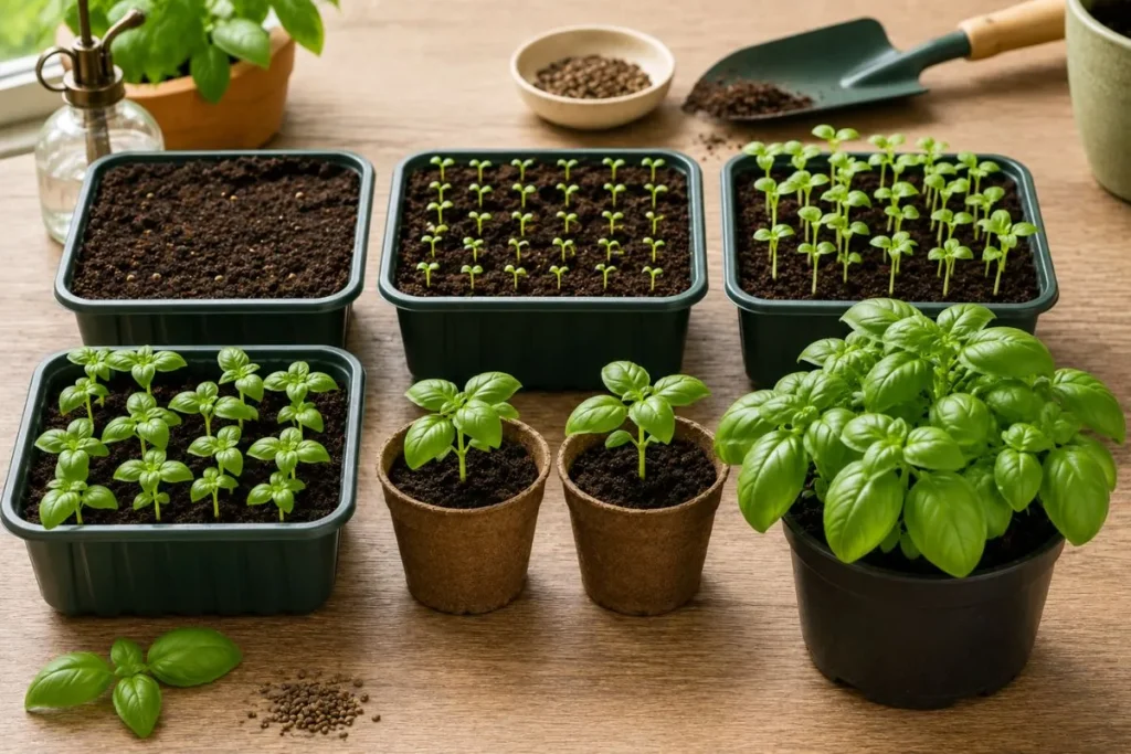 How to Grow Sweet Basil from Seeds