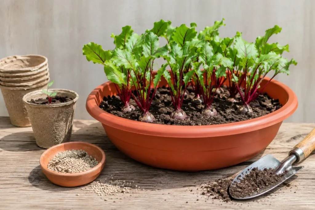 How to Plant Beets in Containers