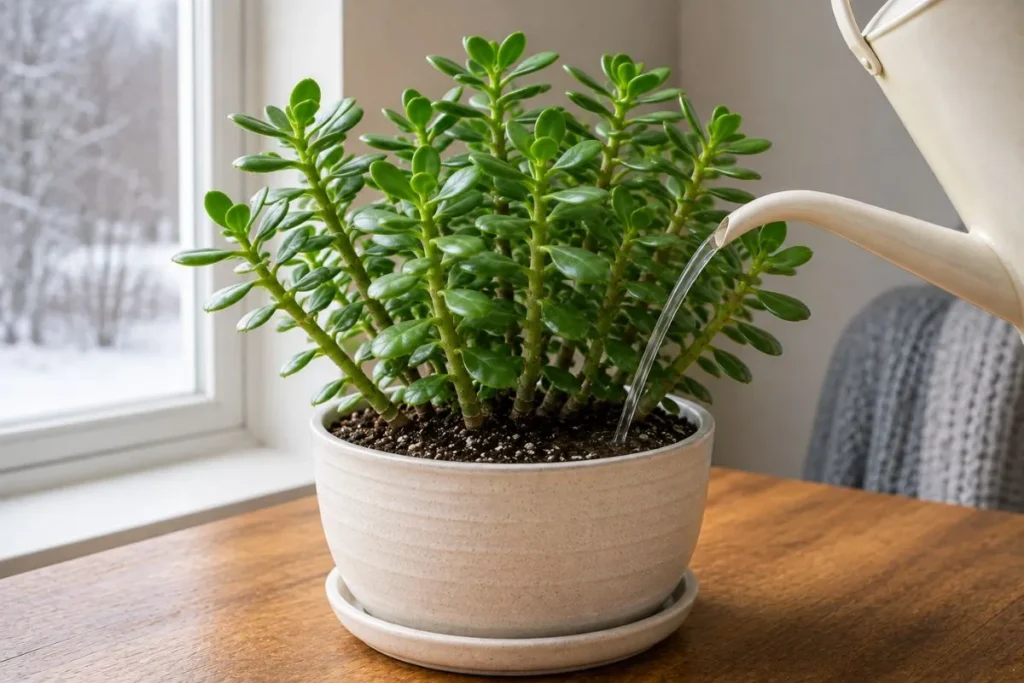 How to Water a Jade Plant During Winter