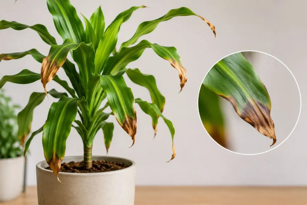 Humidity Causes Brown Leaf Tips