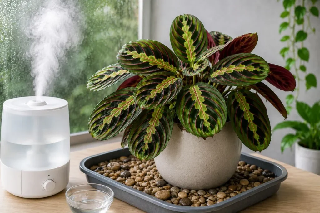 Increase Humidity for a Prayer Plant