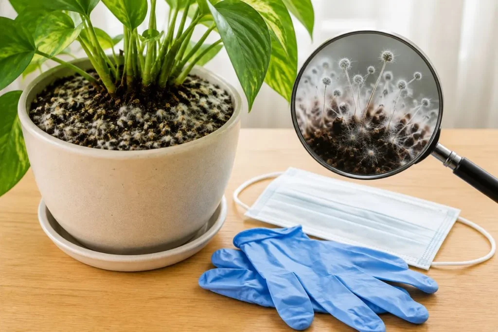 Is Mold on Plant Soil Harmful to Humans