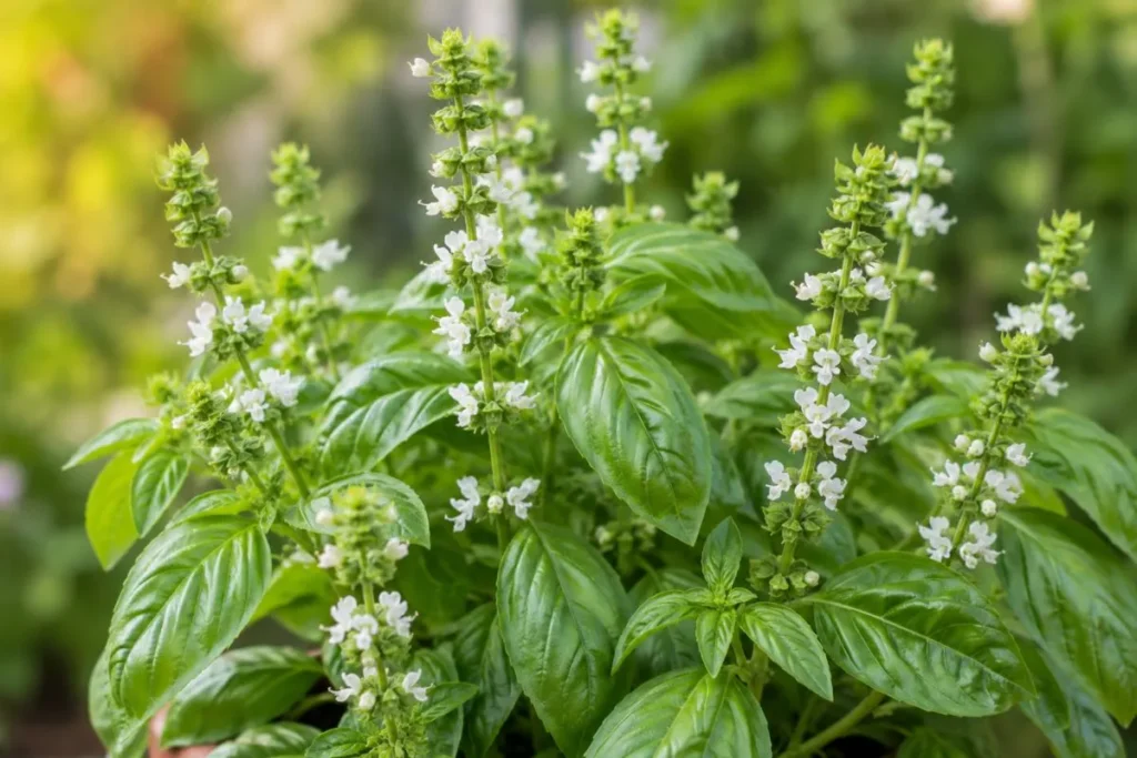 Let Basil Flower