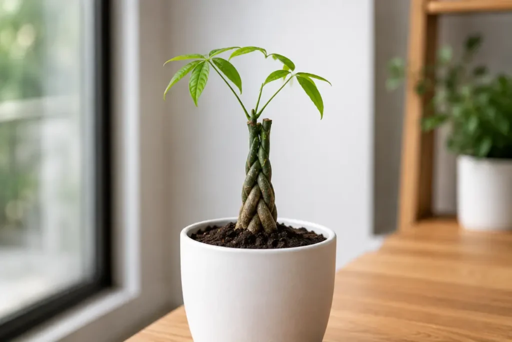 Money Tree Growing Slowly