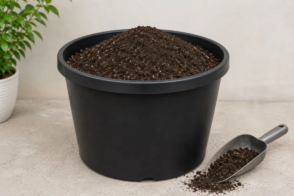 Much Soil Does a 5 Gallon Plant Pot Hold
