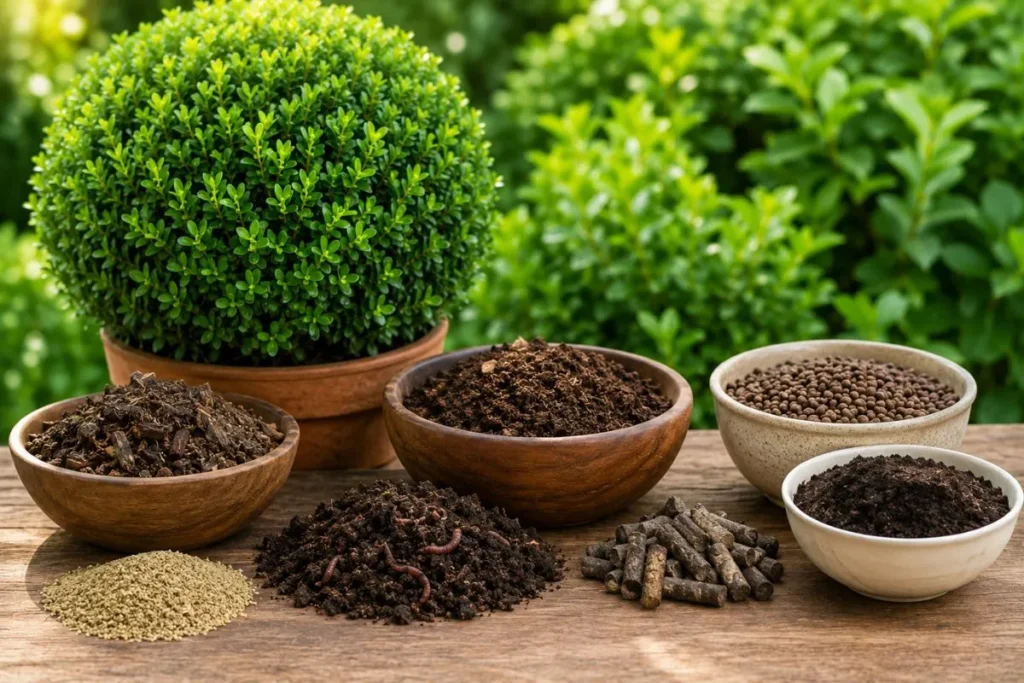 Organic Fertilizer Options for Boxwoods
