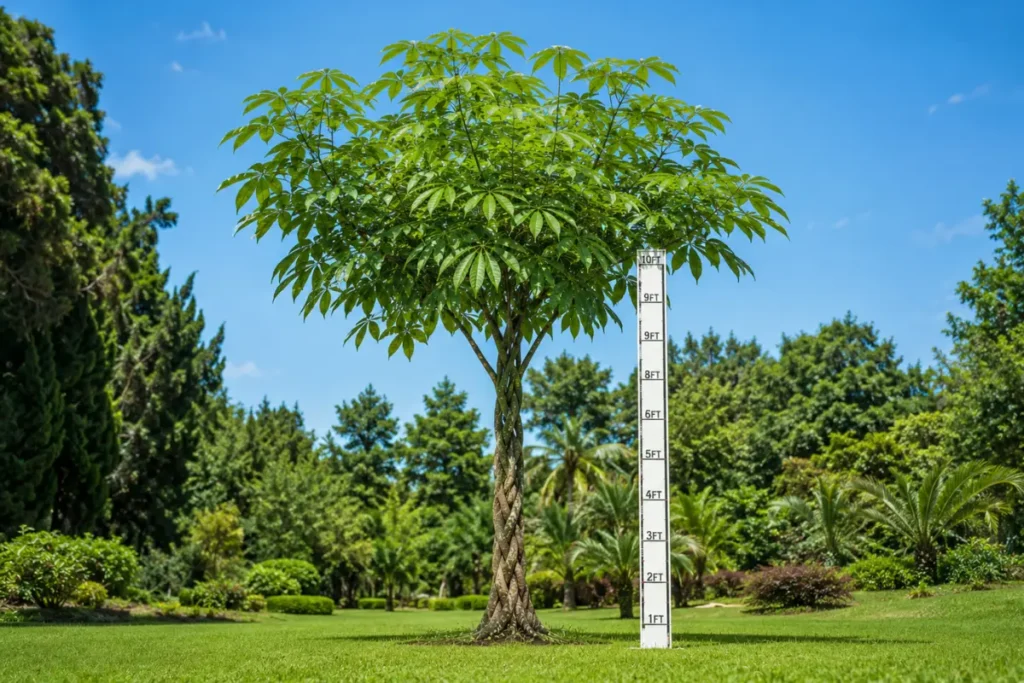 Outdoor Money Tree Height