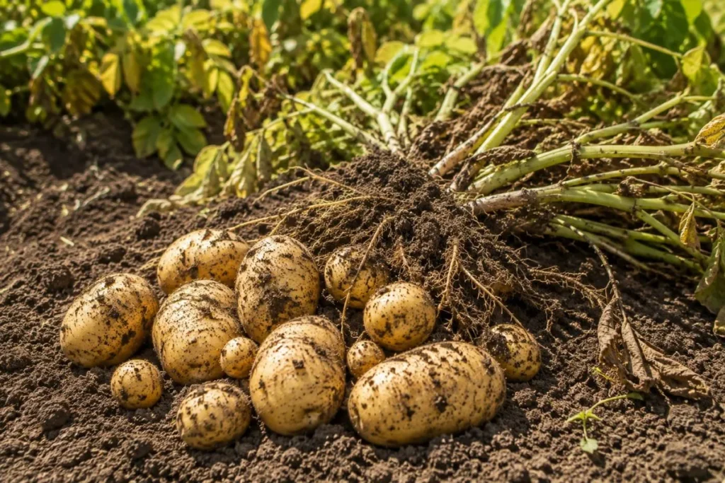  Potatoes Are Ready to Harvest