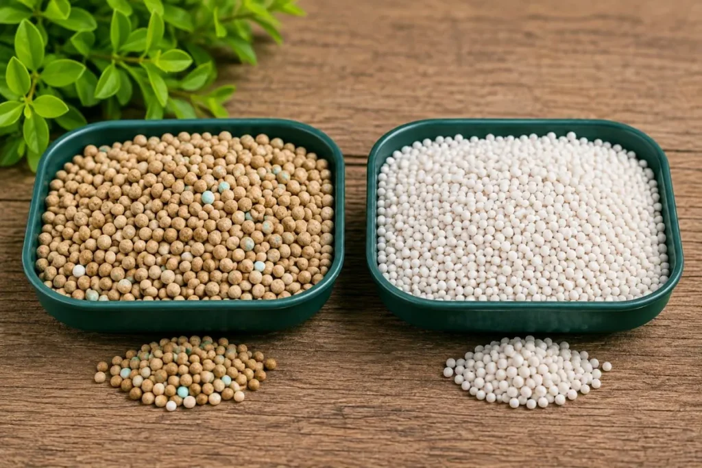 Release vs. Quick-Release Fertilizer