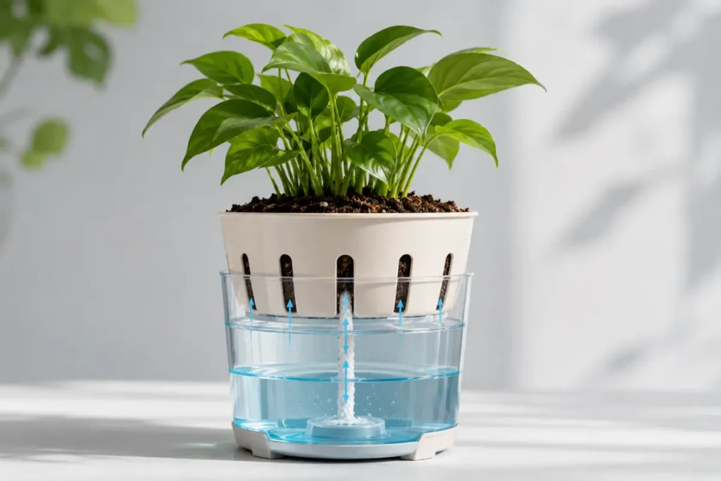 Self Watering Planter Work