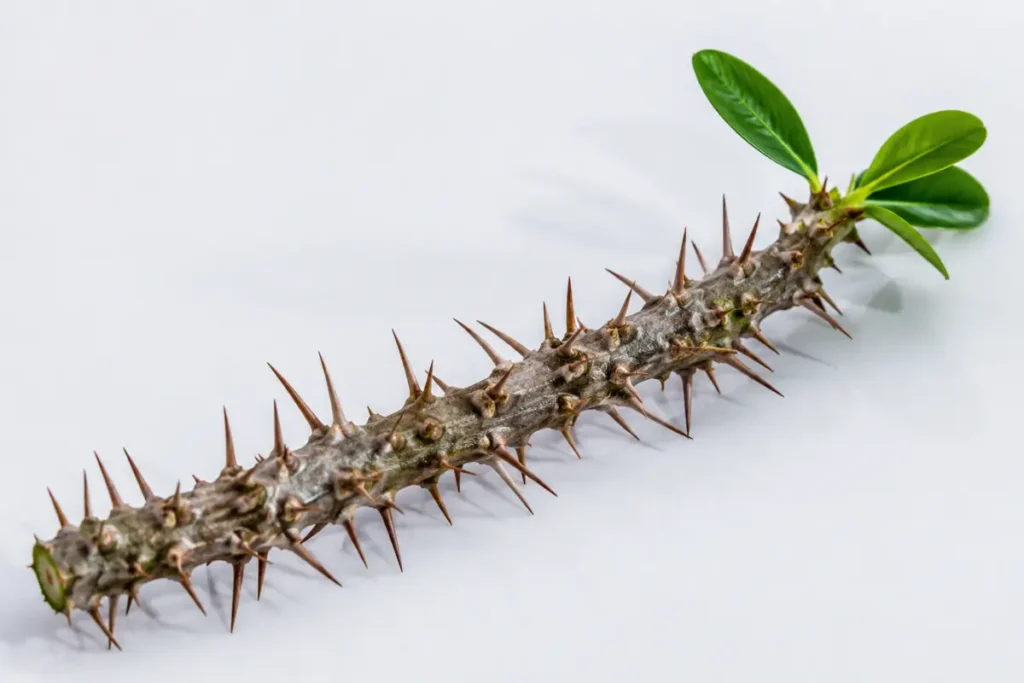 sharp thorns