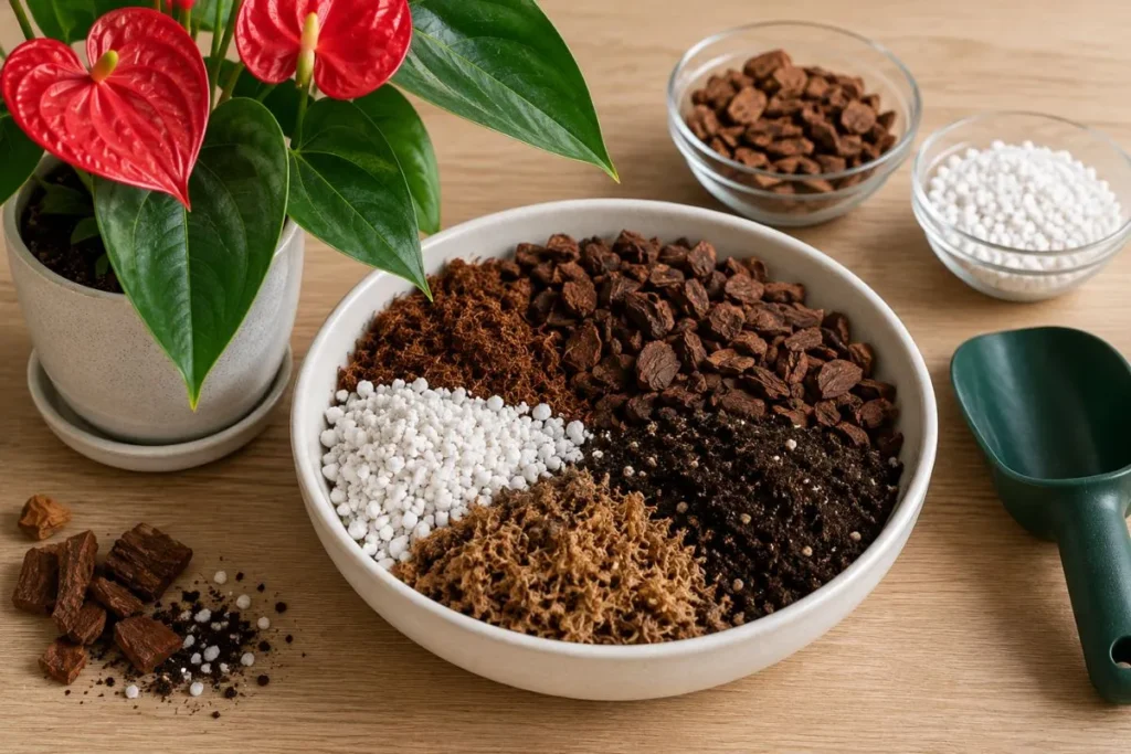 Soil for Anthurium Plants