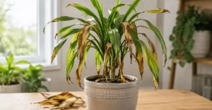 Read more about the article Why Is My Corn Plant Dying 12 Powerful Causes & Easy Fixes to Save It 