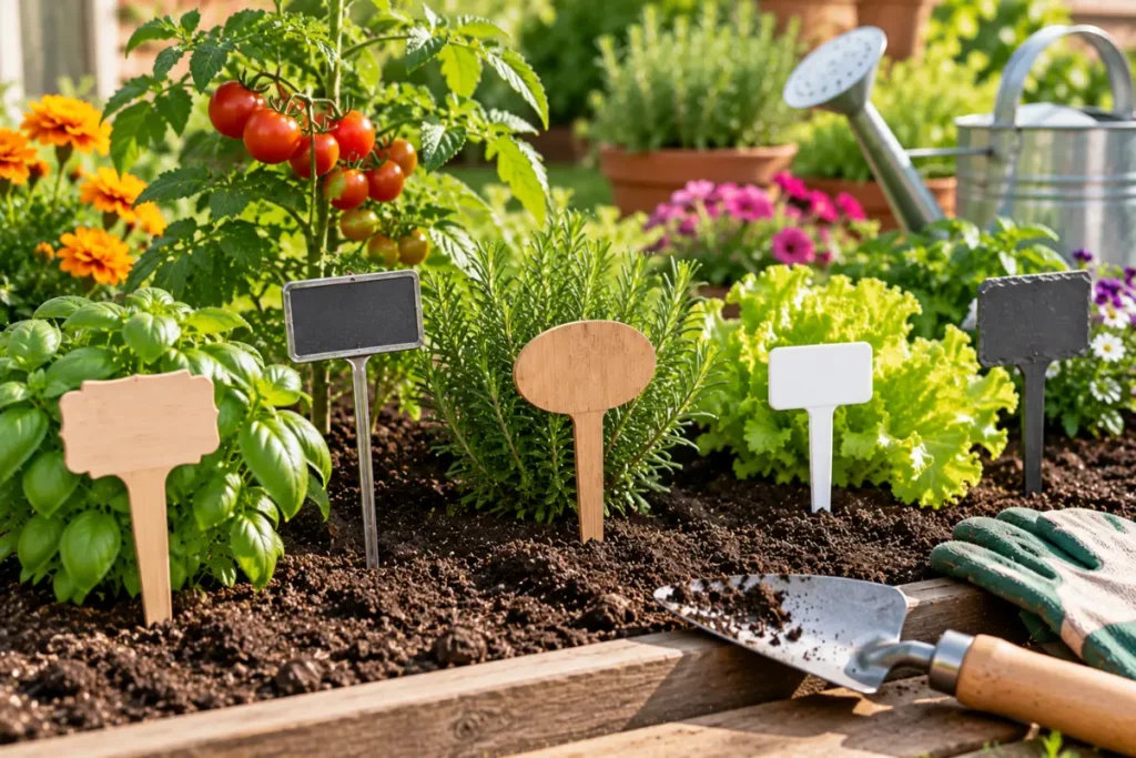 Choose the Best Plant Markers for the Garden