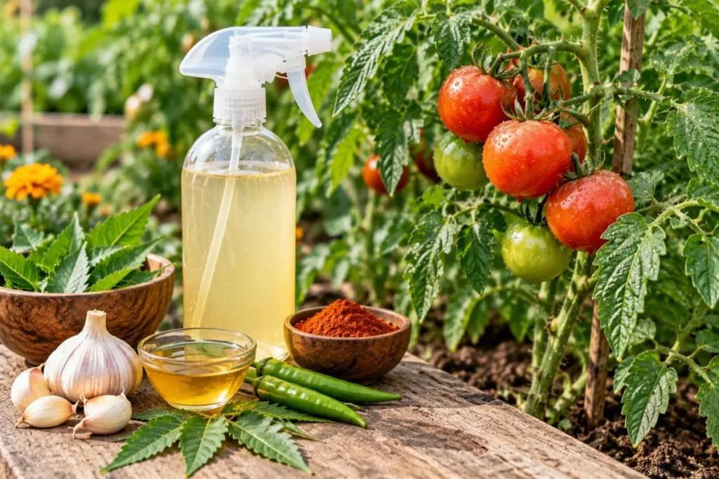 Natural Pesticide for Tomato Plants
