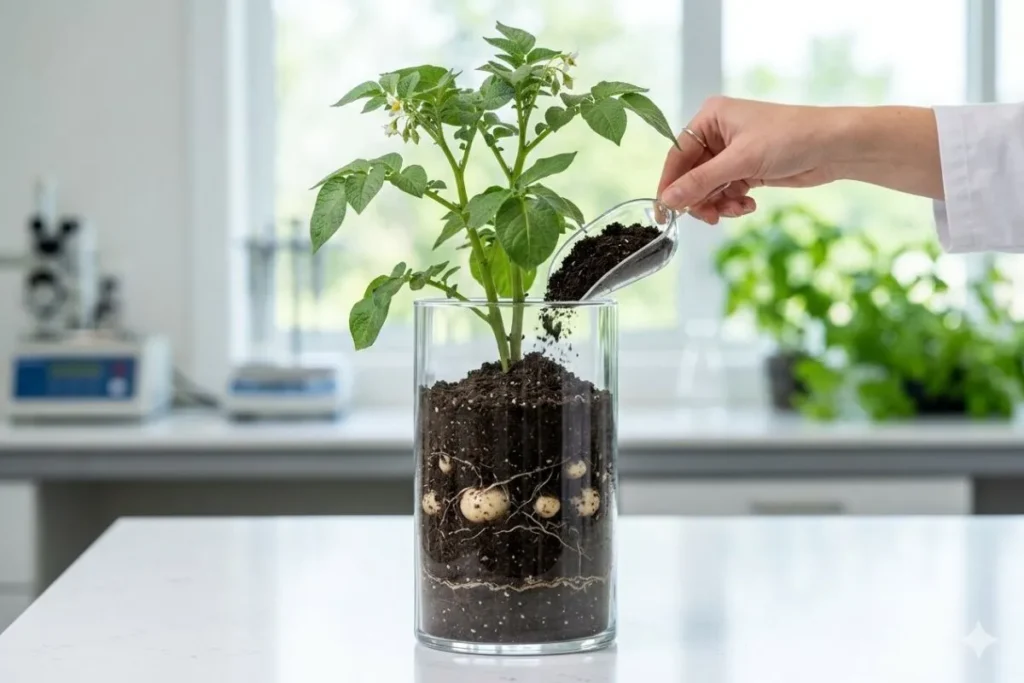Add More Soil as the Plant Grows