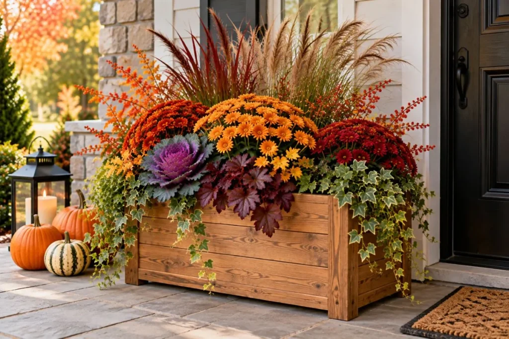 Adds Warm Seasonal Colors