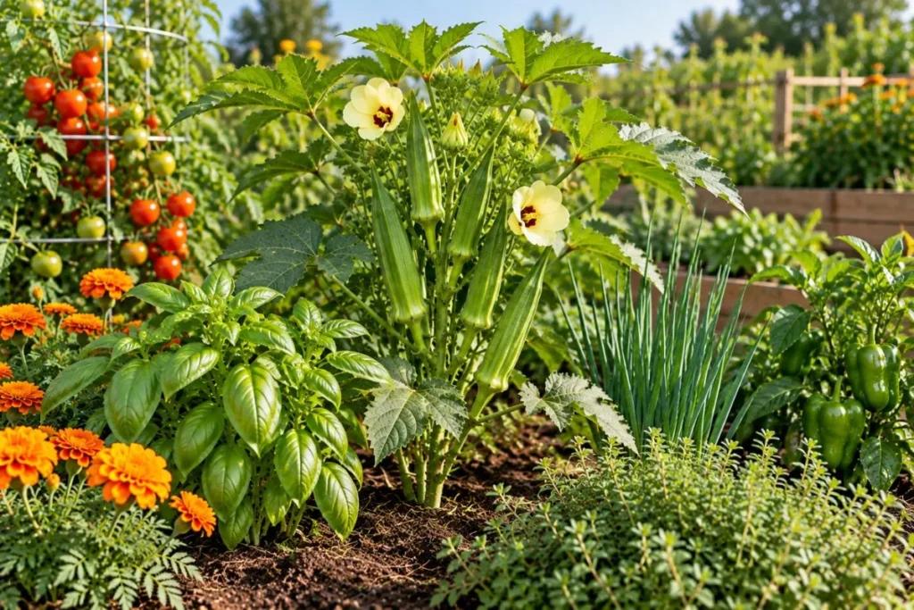 Best Companion Plants for Okra