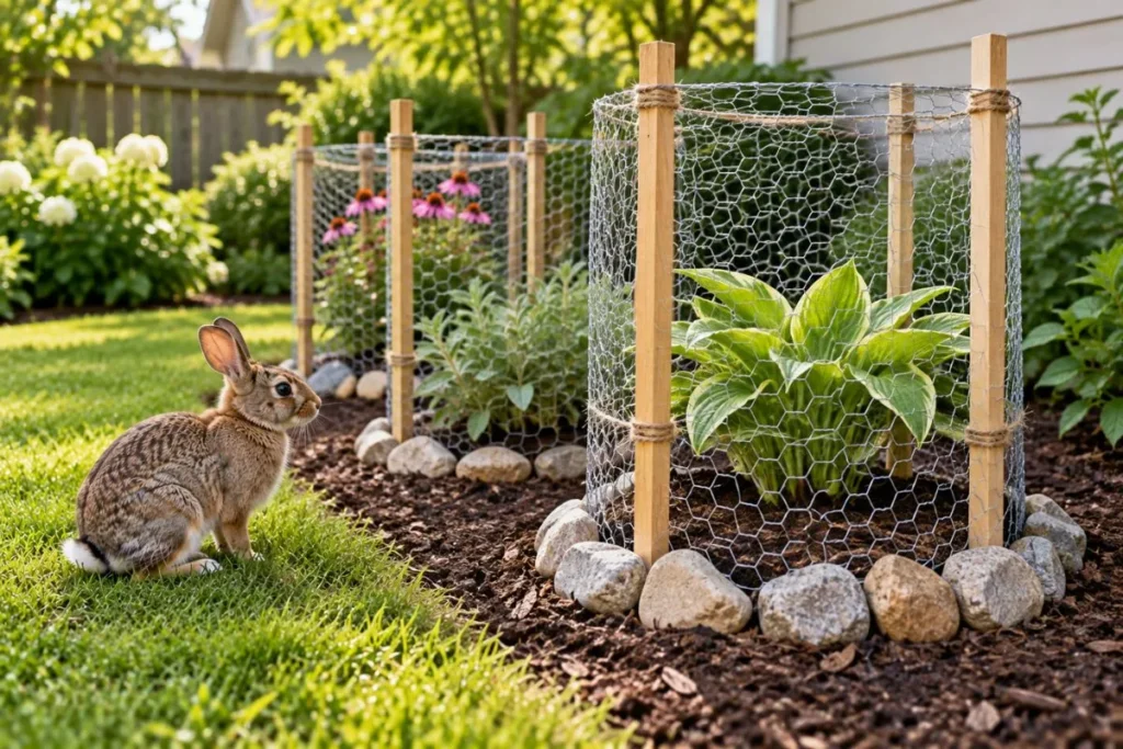 Best DIY Protection from Rabbits for Plants