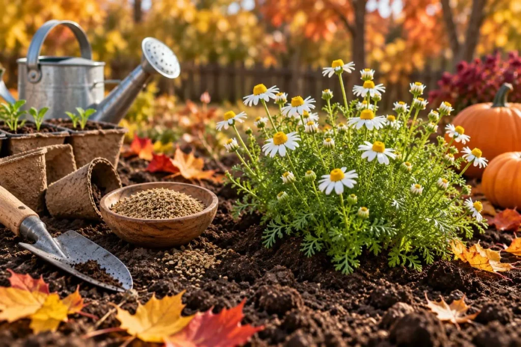 Can You Plant Chamomile in Fall?
