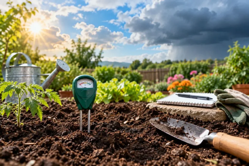 Check Soil and Weather Conditions