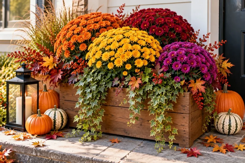 Colorful Mums