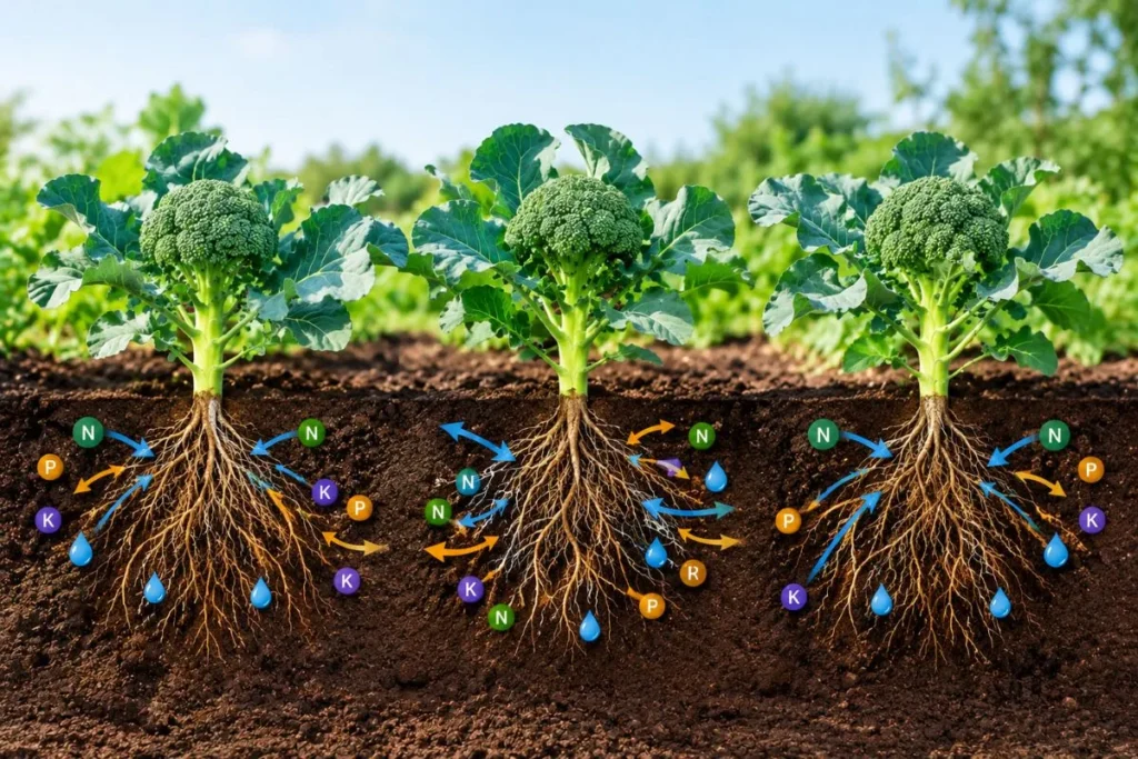 Competition for Water and Nutrients