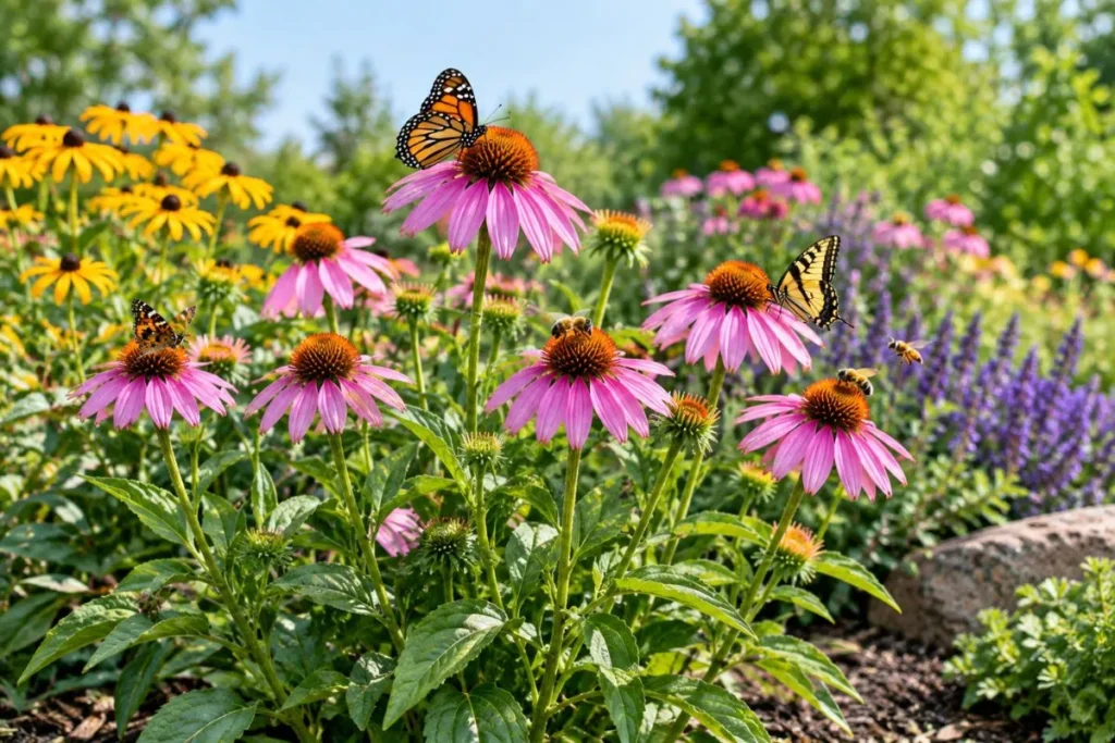 Coneflowers and Pollinator Gardens