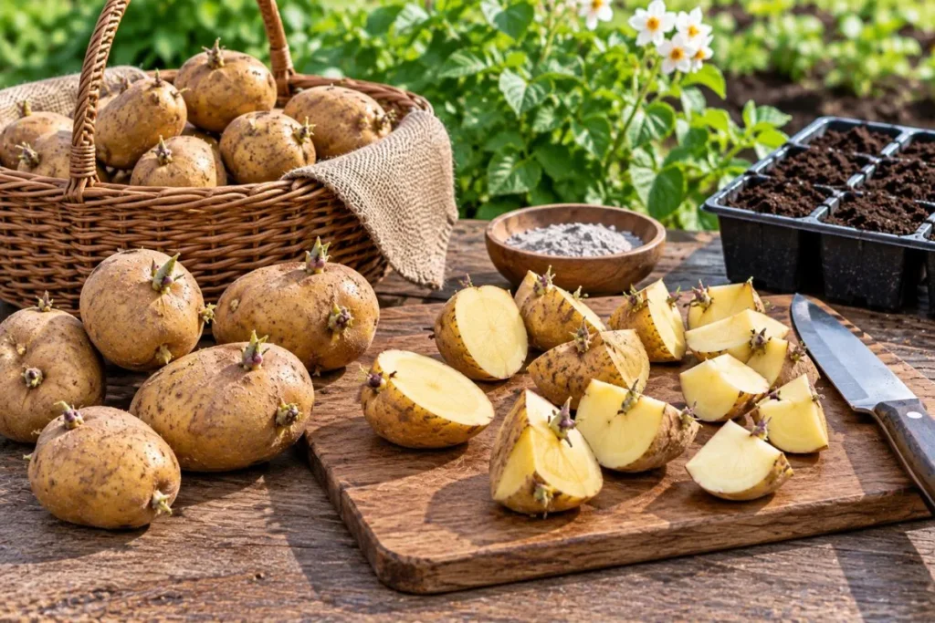 Decide Whether to Plant Them Whole or Cut Them