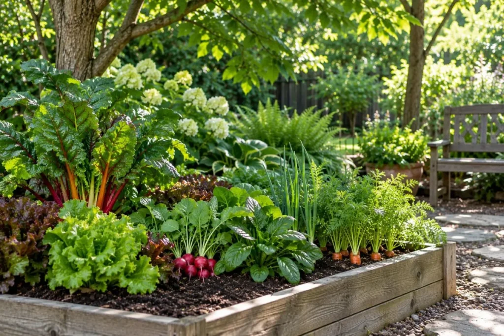  Expect From Vegetables in Partial Shade