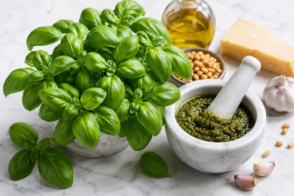 Genovese Basil Perfect for Homemade Pesto