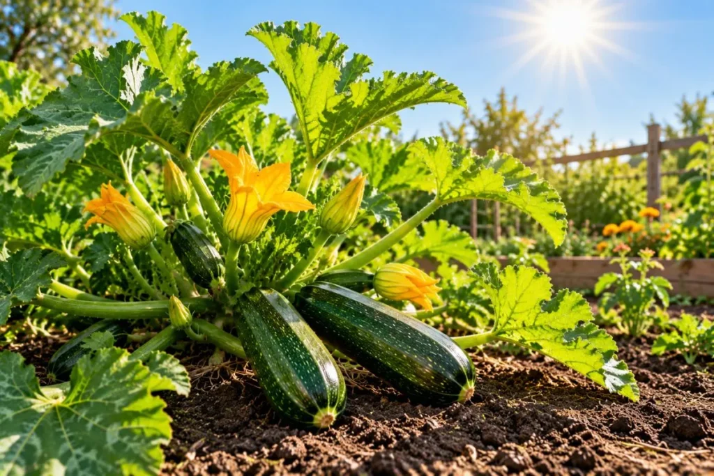 Give Your Zucchini Plenty of Sunlight
