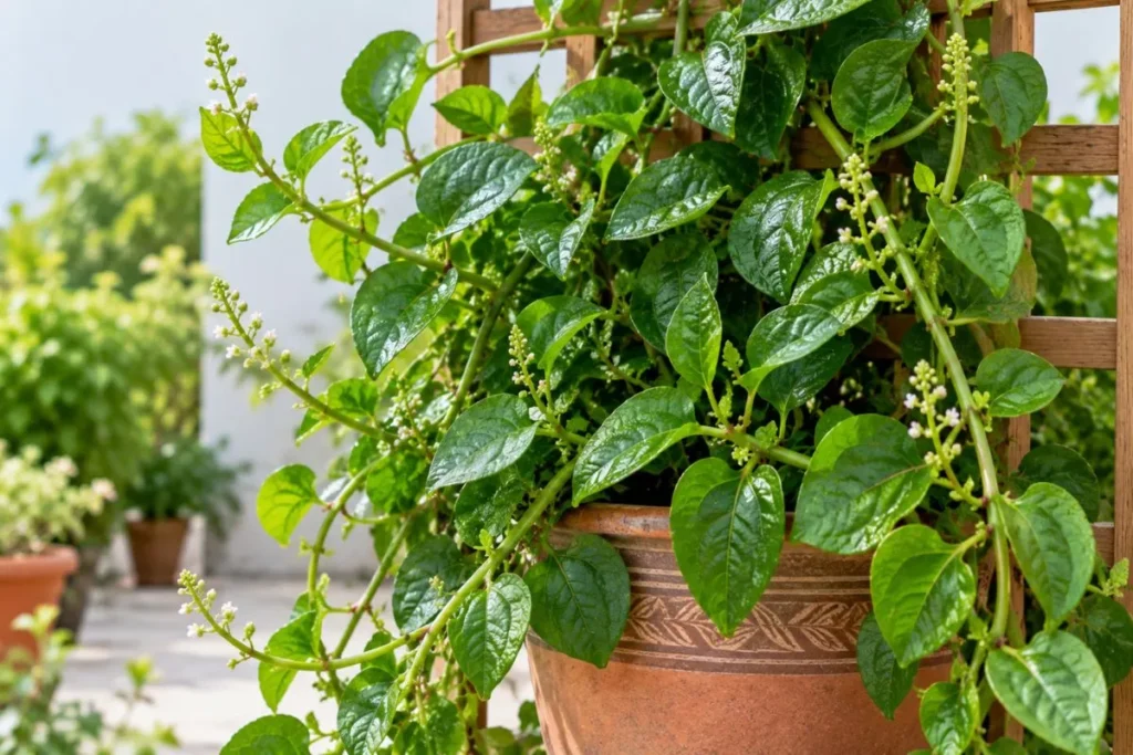 Green Malabar Spinach