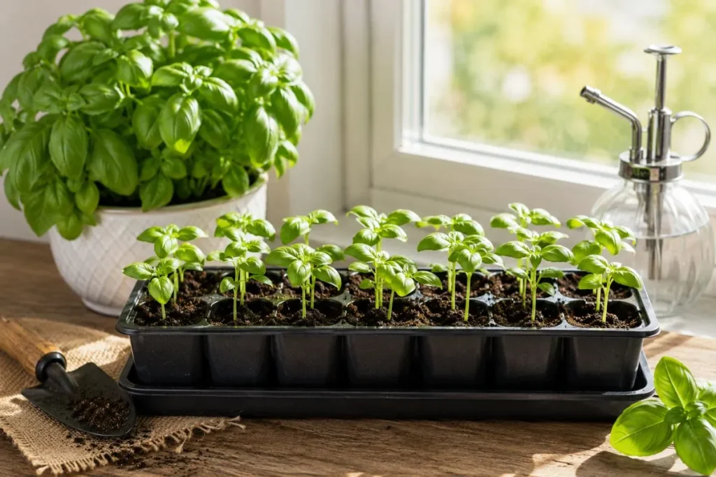Grow Basil Seeds Indoors