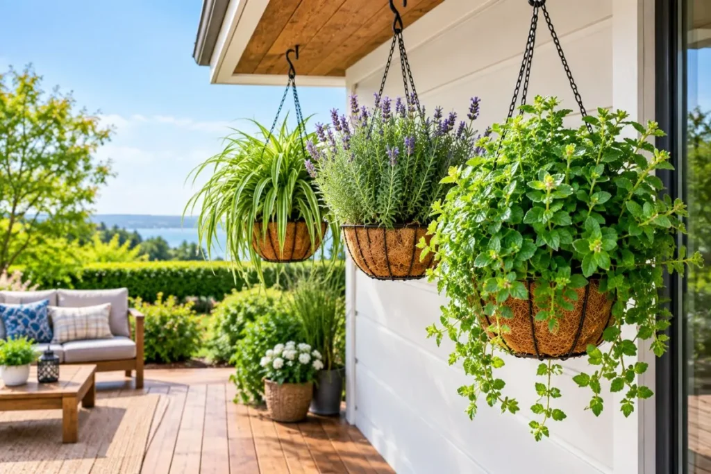 Hanging Plants That Repel Mosquitoes by Location