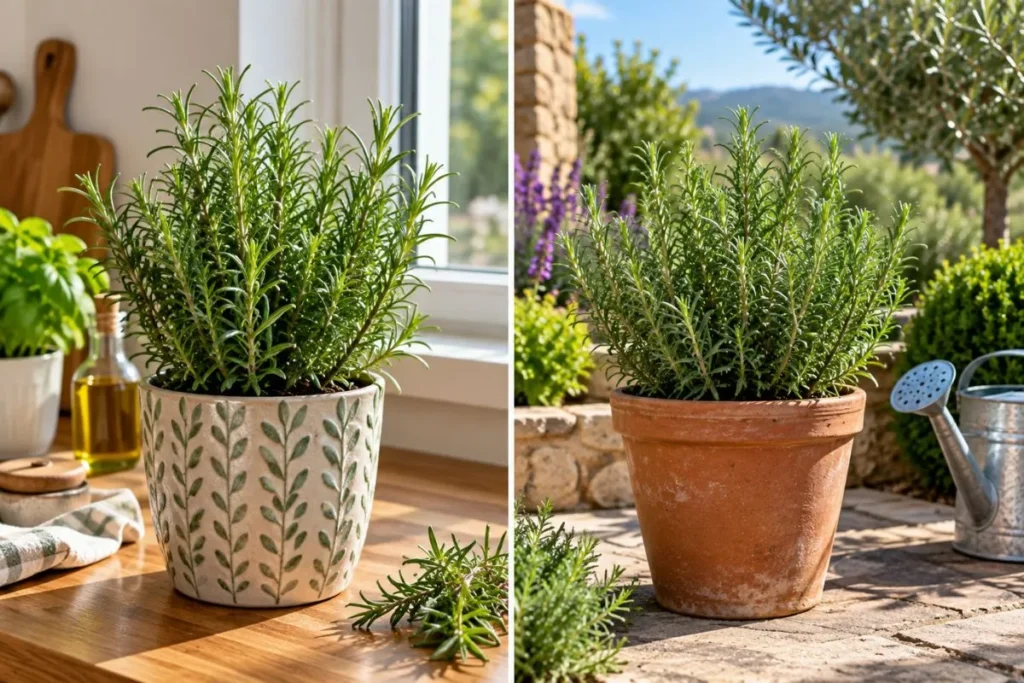 Is Rosemary Better Indoors or Outdoors