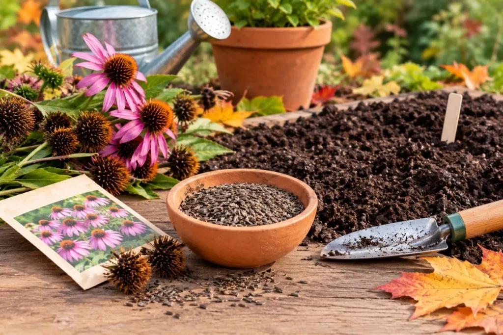 Planting Coneflower Seeds in Fall