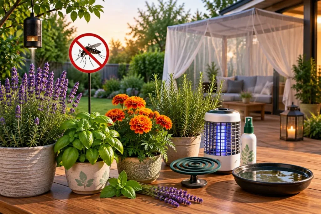 Plants Work Best Alongside Other Mosquito Prevention Methods
