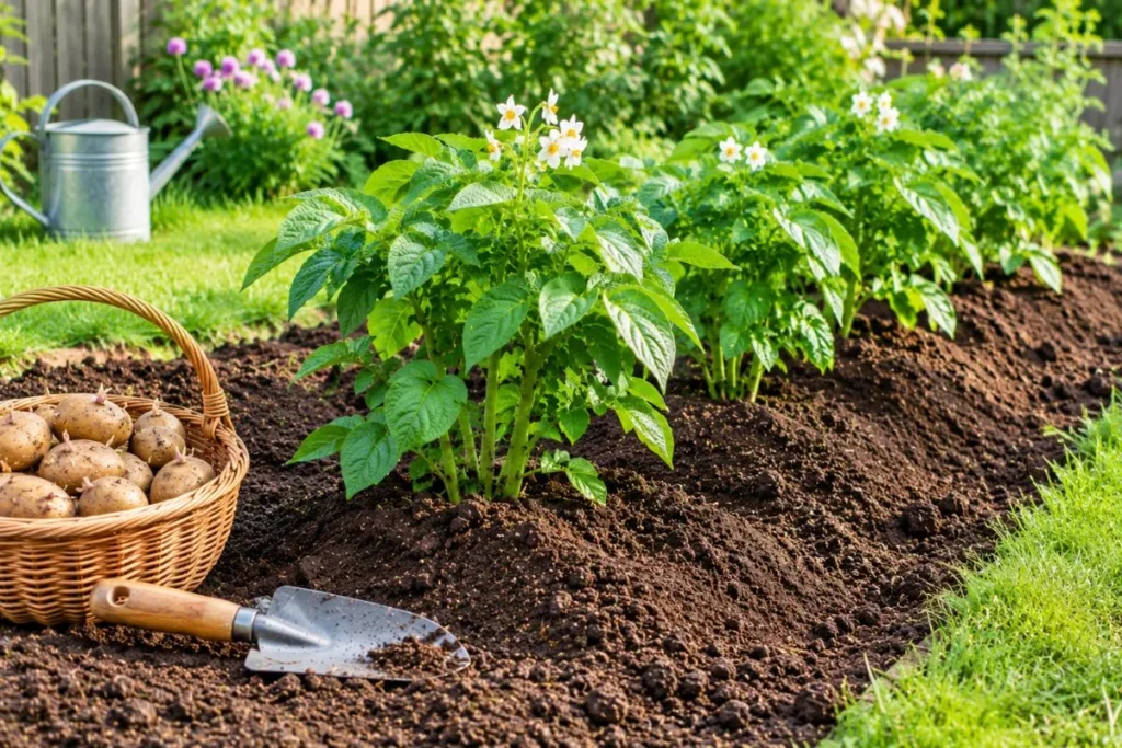 Potatoes Be Planted in a Garden