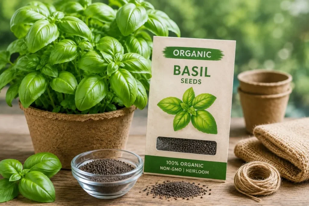 Should You Choose Organic Basil Seeds?