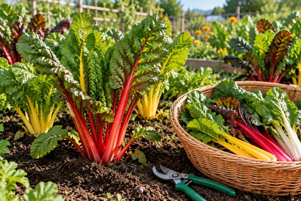 Spring-Planted Chard Be Harvested